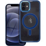 Color Edge Mag Cover Case Compatible With Magsafe For Iphone 12 / 12 Pro Navy Blue OEM