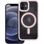 Color Edge Mag Cover Case Compatible With Magsafe For Iphone 12 / 12 Pro Pink OEM