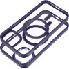 Color Edge Mag Cover Case Compatible With Magsafe For Iphone 13 Deep Purple OEM