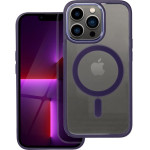 Color Edge Mag Cover Case Compatible With Magsafe For Iphone 13 Pro Deep Purple OEM