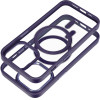 Color Edge Mag Cover Case Compatible With Magsafe For Iphone 13 Pro Deep Purple OEM