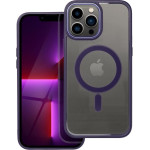 Color Edge Mag Cover Case Compatible With Magsafe For Iphone 13 Pro Max Deep Purple OEM