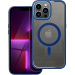 Color Edge Mag Cover Case Compatible With Magsafe For Iphone 13 Pro Max Navy Blue OEM