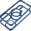 Color Edge Mag Cover Case Compatible With Magsafe For Iphone 13 Pro Max Navy Blue OEM