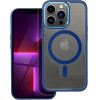 Color Edge Mag Cover Case Compatible With Magsafe For Iphone 13 Pro Navy Blue OEM