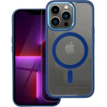 Color Edge Mag Cover Case Compatible With Magsafe For Iphone 13 Pro Navy Blue OEM