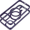 Color Edge Mag Cover Case Compatible With Magsafe For Iphone 14 Deep Purple OEM