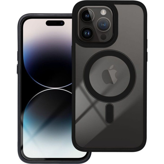 Color Edge Mag Cover Case Compatible With Magsafe For Iphone 14 Pro Max Black OEM