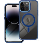 Color Edge Mag Cover Case Compatible With Magsafe For Iphone 14 Pro Max Navy Blue OEM
