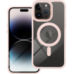 Color Edge Mag Cover Case Compatible With Magsafe For Iphone 14 Pro Max Pink OEM