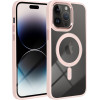 Color Edge Mag Cover Case Compatible With Magsafe For Iphone 14 Pro Max Pink OEM