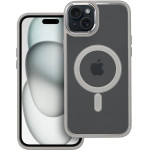 Color Edge Mag Cover Case Compatible With Magsafe For Iphone 15 Plus Titatnium Grey OEM