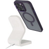 Color Edge Mag Cover Case Compatible With Magsafe For Iphone 15 Pro Max Deep Purple OEM