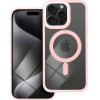 Color Edge Mag Cover Case Compatible With Magsafe For Iphone 15 Pro Max Pink OEM