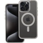 Color Edge Mag Cover Case Compatible With Magsafe For Iphone 15 Pro Max Titatnium Grey OEM
