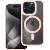 Color Edge Mag Cover Case Compatible With Magsafe For Iphone 15 Pro Pink OEM
