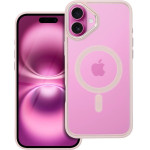 Color Edge Mag Cover Case Compatible With Magsafe For Iphone 16 Plus Pink OEM
