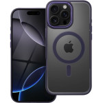 Color Edge Mag Cover Case Compatible With Magsafe For Iphone 16 Pro Max Deep Purple OEM