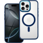 Color Edge Mag Cover Case Compatible With Magsafe For Iphone 16 Pro Max Navy Blue OEM
