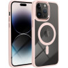 Color Edge Mag Cover Case Compatible With Magsafe For Iphone 16 Pro Max Pink OEM