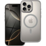 Color Edge Mag Cover Case Compatible With Magsafe For Iphone 16 Pro Max Titatnium Grey OEM