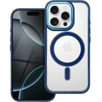 Color Edge Mag Cover Case Compatible With Magsafe For Iphone 16 Pro Navy Blue OEM