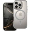 Color Edge Mag Cover Case Compatible With Magsafe For Iphone 16 Pro Titatnium Grey OEM