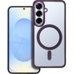 Color Edge Mag Cover Case Compatible With Magsafe For Samsung S25 Deep Purple OEM