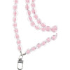 Colorful Pendant For The Phone / Cord Length 120cm (60cm In The loop) / On Neck - Lite Pink OEM