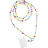 Colorful Pendant For The Phone / Cord Length 120cm (60cm In The loop) / On Neck - Multicolor OEM