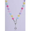 Colorful Pendant For The Phone / Cord Length 120cm (60cm In The loop) / On Neck - Multicolor OEM