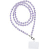 Colorful Pendant For The Phone / Cord Length 120cm (60cm In The loop) / On Neck - Purple OEM