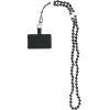 Crystal Diamond Pendant For The Phone / Cord Length 74cm (37cm In The loop) / On Neck - Black OEM