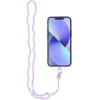Crystal Diamond Pendant For The Phone / Cord Length 74cm (37cm In The loop) / On Neck - Purple OEM