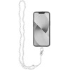 Crystal Diamond Pendant For The Phone / Cord Length 74cm (37cm In The loop) / On Neck - White OEM