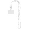 Crystal Diamond Pendant For The Phone / Cord Length 74cm (37cm In The loop) / On Neck - White OEM