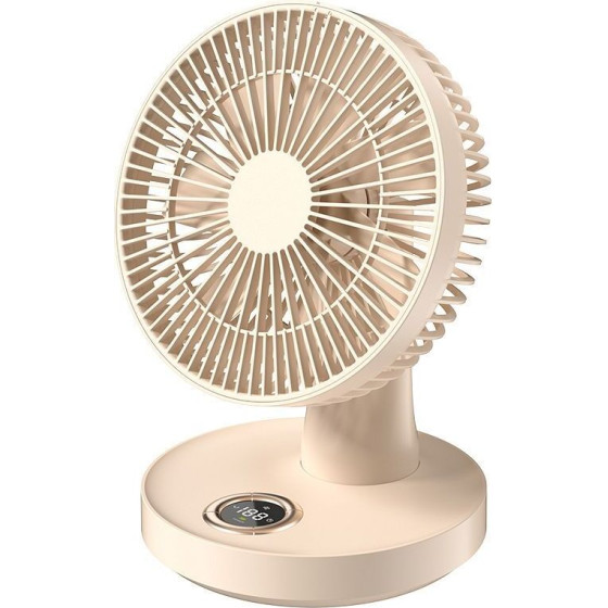 Desk Fan LLD-F77 Beige OEM