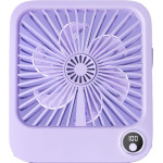 Desk Fan With Adjustable Stand W30 Purple OEM