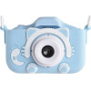 Digital Camera For Kids Cat Shape 40MPx X5S Blue OEM