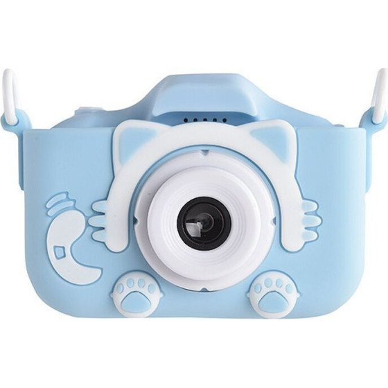 Digital Camera For Kids Cat Shape 40MPx X5S Blue OEM