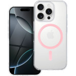 Drop Glue Colorful Ring Mag Cover Compatible With Magsafe For Iphone 12 Pro Max Pink OEM