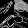 Drop Glue Colorful Ring Mag Cover Compatible With Magsafe For Iphone 14 Grey OEM
