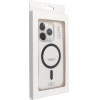 Drop Glue Colorful Ring Mag Cover Compatible With Magsafe For Samsung S25 Ultra Black OEM