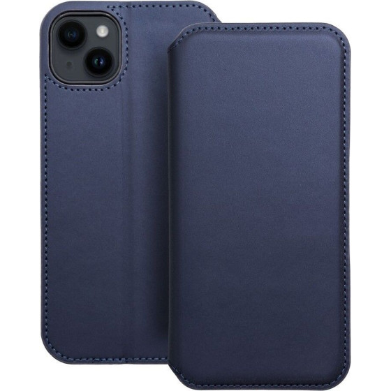 Dual Pocket Book Case For Iphone 14 Plus Navy OEM