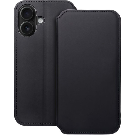 Dual Pocket Book Case For Iphone 16 Black OEM
