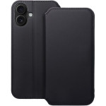 Dual Pocket Book Case For Iphone 16 Plus Black OEM