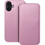Dual Pocket Book Case For Iphone 16 Plus Light Pink OEM