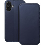 Dual Pocket Book Case For Iphone 16 Plus Navy OEM