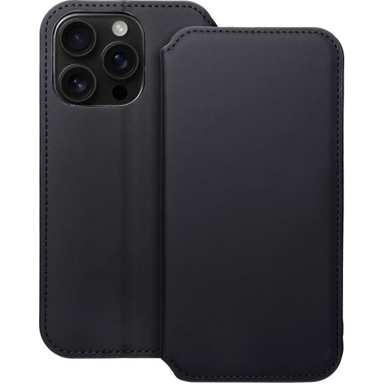 Dual Pocket Book Case For Iphone 16 Pro Black OEM