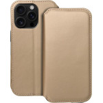 Dual Pocket Book Case For Iphone 16 Pro Gold OEM